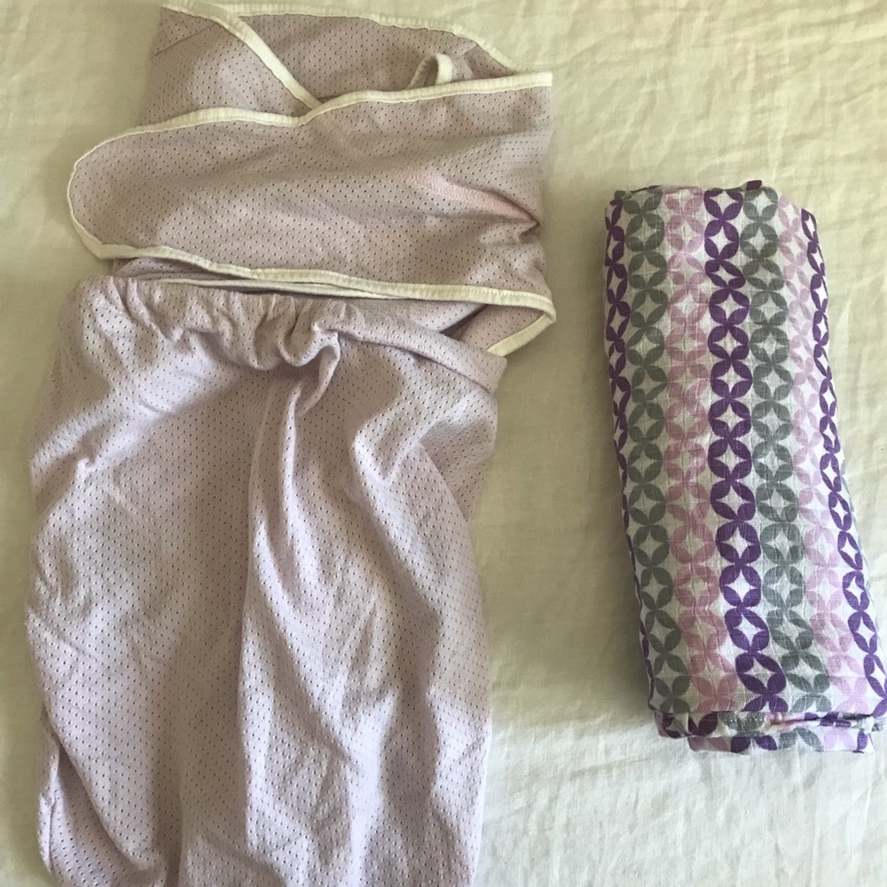 ERGO mesh swaddle & swaddle blanket